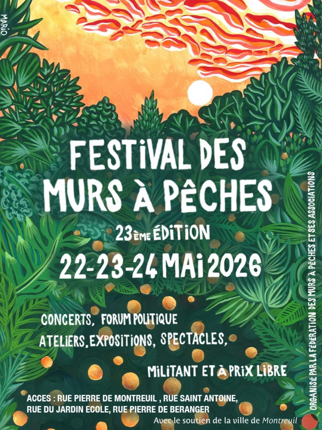 Festival des Murs à Pêches