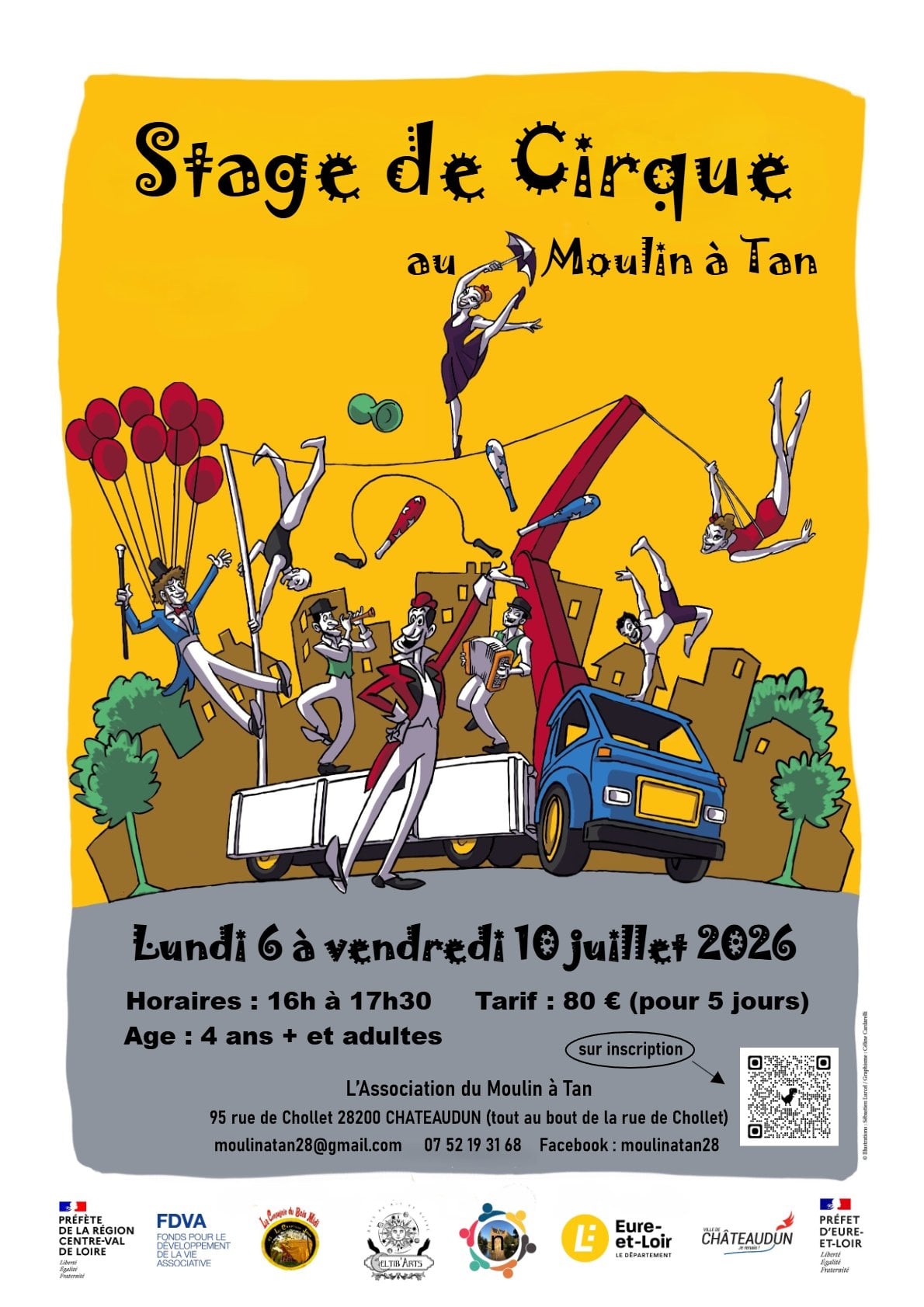 Stage de Cirque