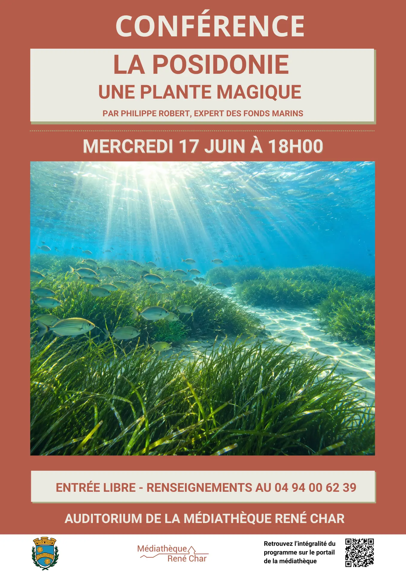 Conférence : La posidonie, une plante magique