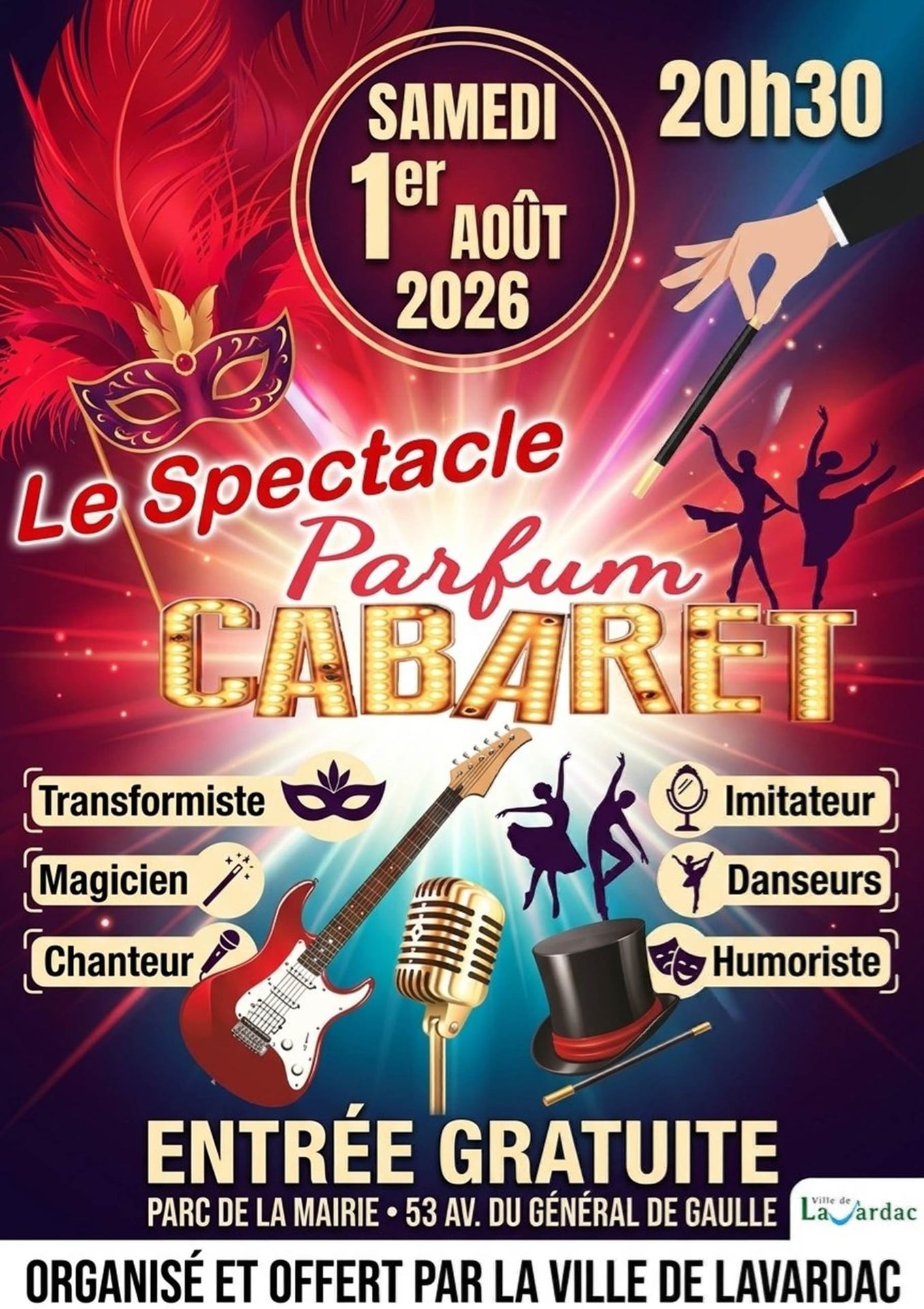 Spectacle Parfum Cabaret