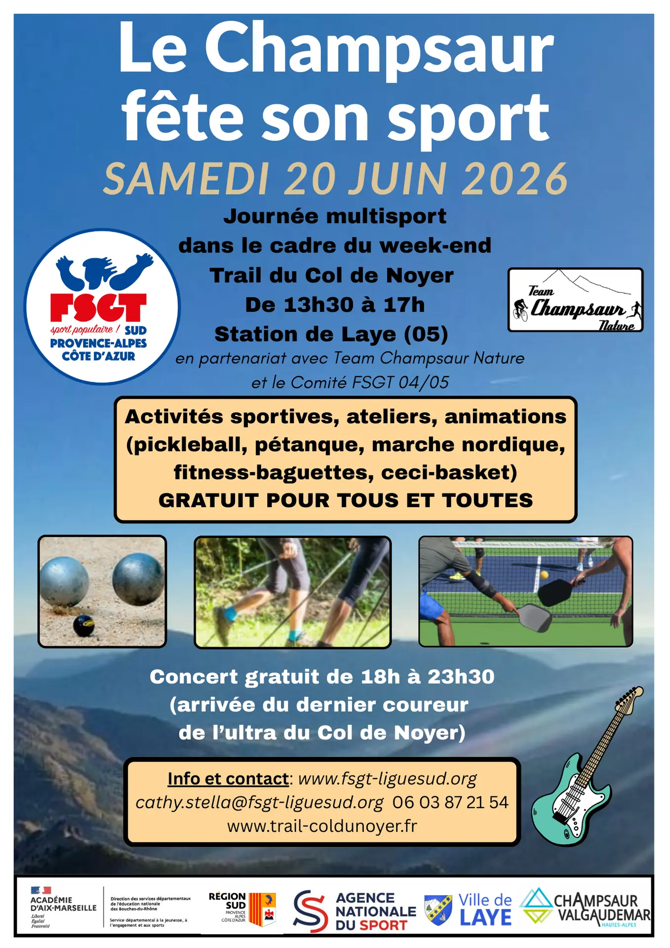Le Champsaur fait son sport