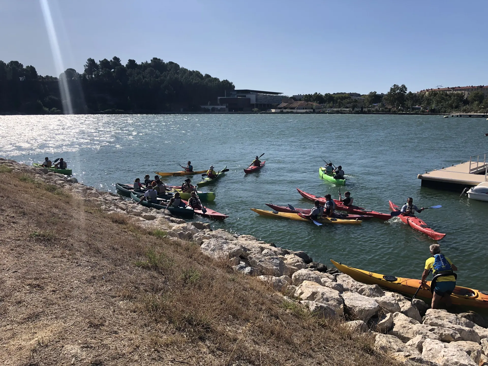 Balade Kayak entre 2 étangs - De la « mer » de Berre à l’étang de l’Olivier
