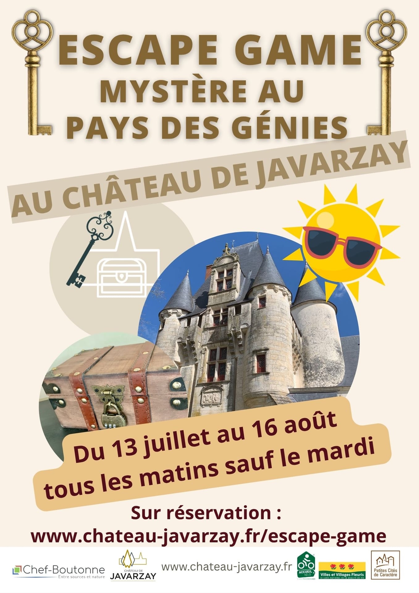 Escape Game "Mystère au pays des génies"