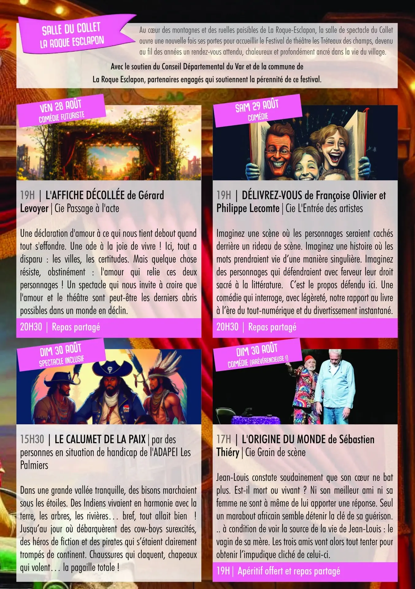 Festival Théâtre - Les Tréteaux des champs