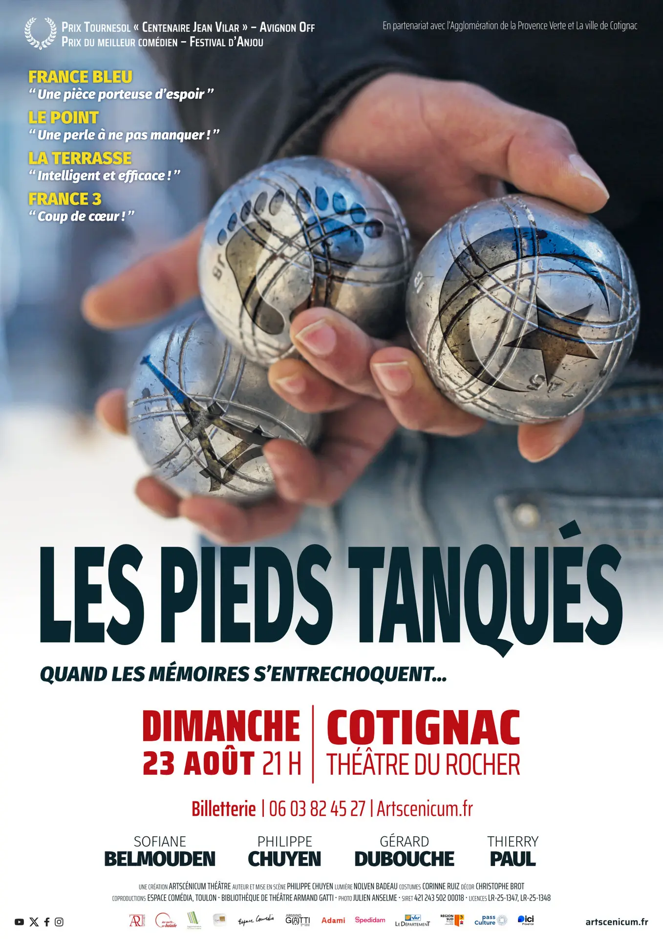 Théatre : Les pieds tanqués | Les Nuits en balade