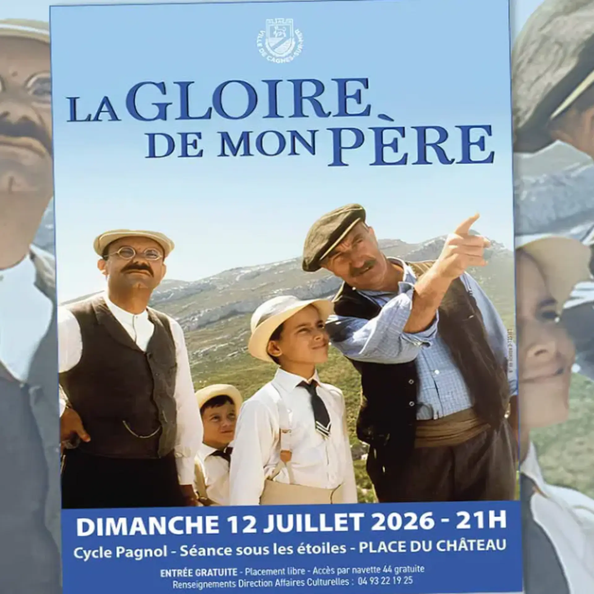Cinéma en plein air, « La Gloire de mon père »