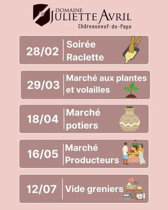 Vide-greniers au Domaine Juliette Avril