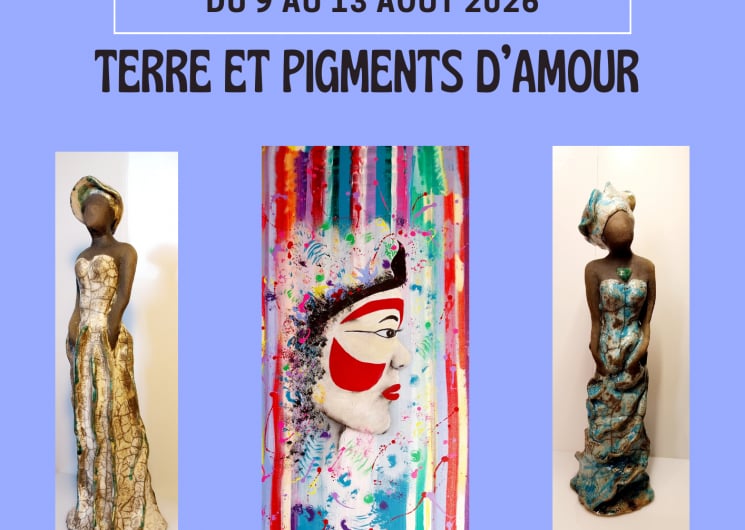 Exposition « Terre et pigments d’amour » par Anne-Laure MAERTEN