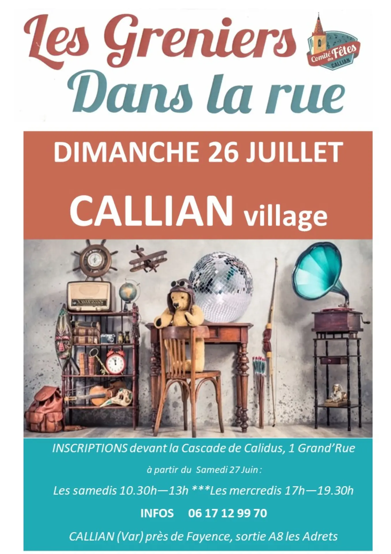 Callian vide ses greniers