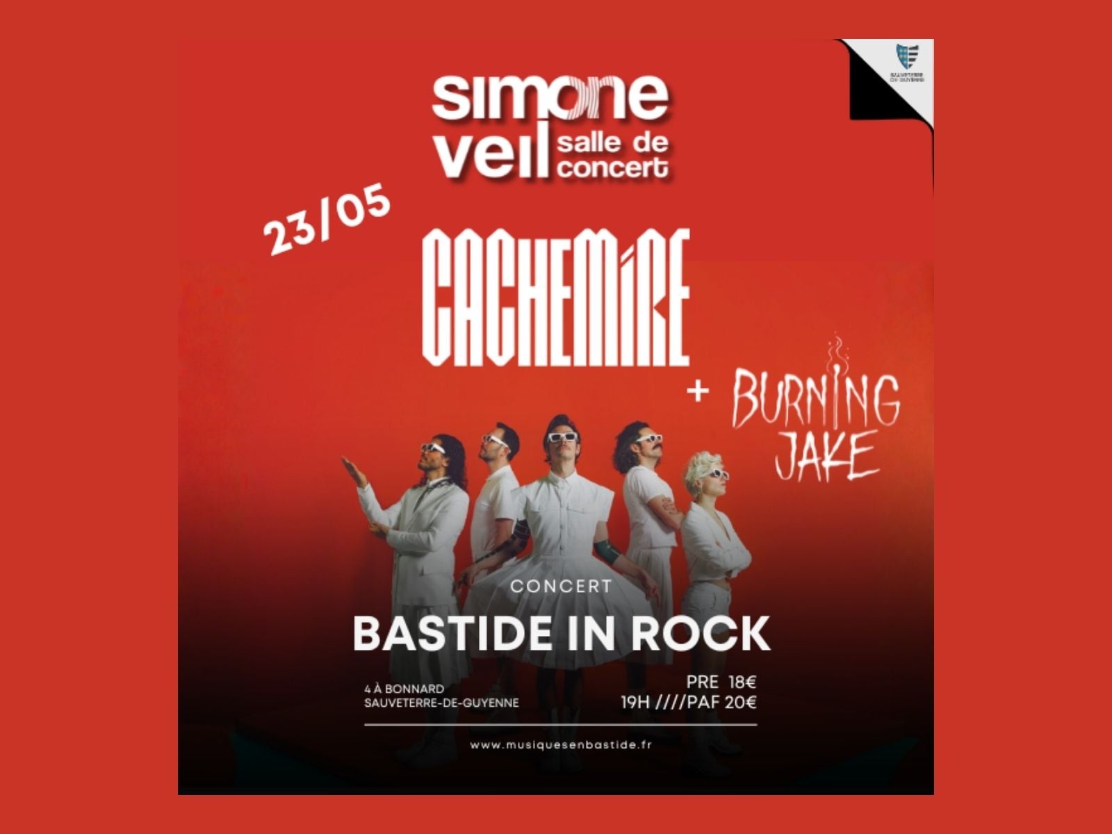 Concert Bastide in rock - Cachemire