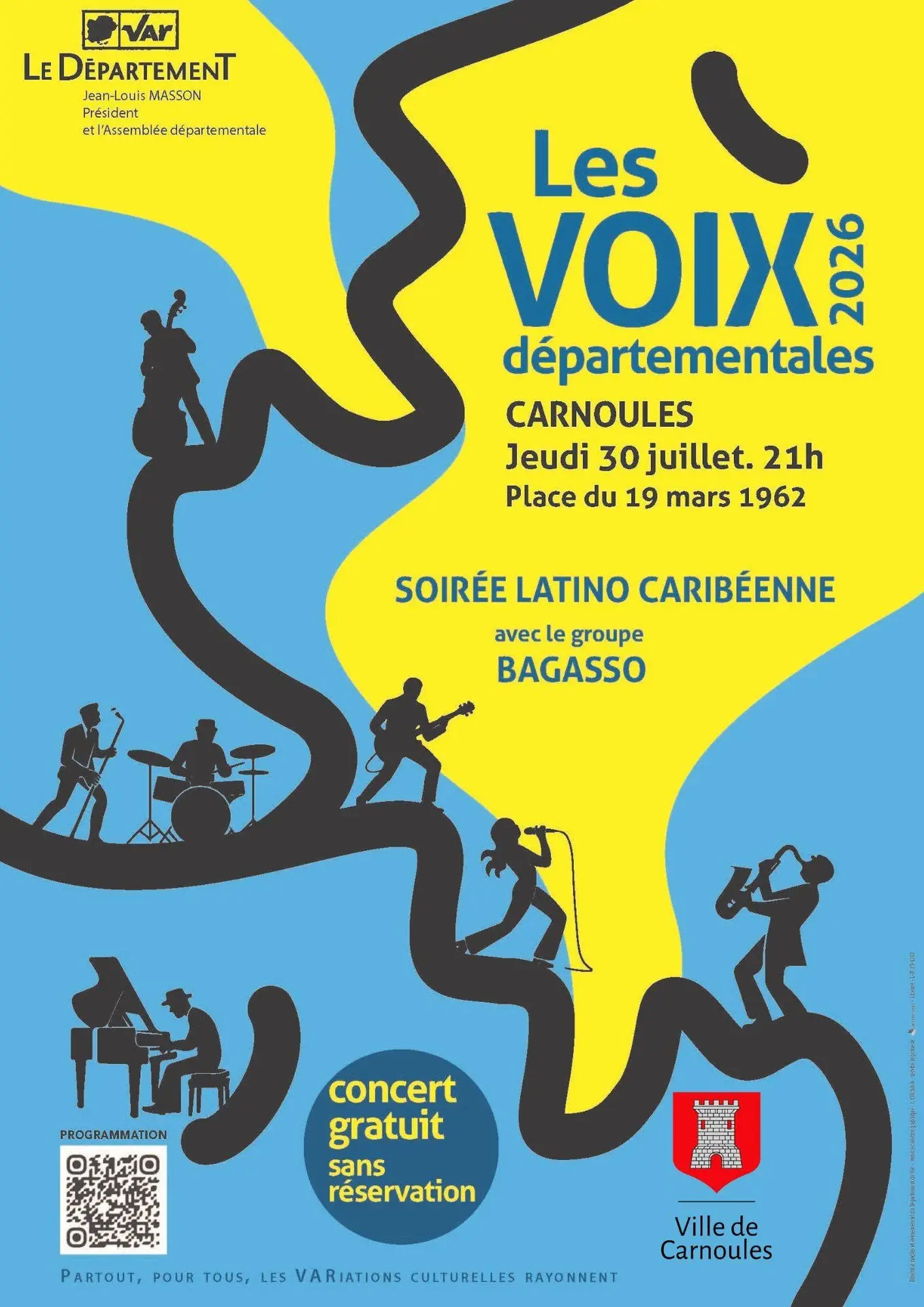 Les voix départementales à Carnoules