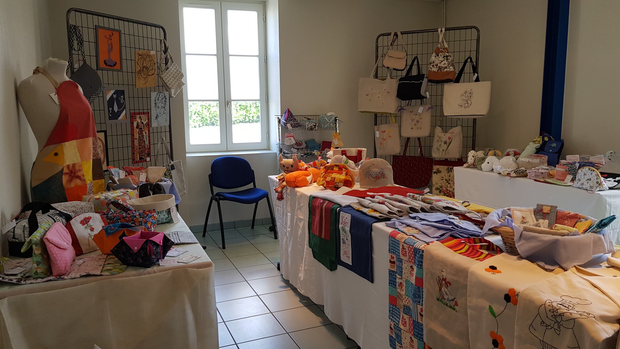 Exposition de l'association Cous'y Vitte