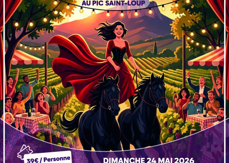 LES ARTS ÉQUESTRES AU PIC SAINT-LOUP – LES OENOCULTURELLES 2026