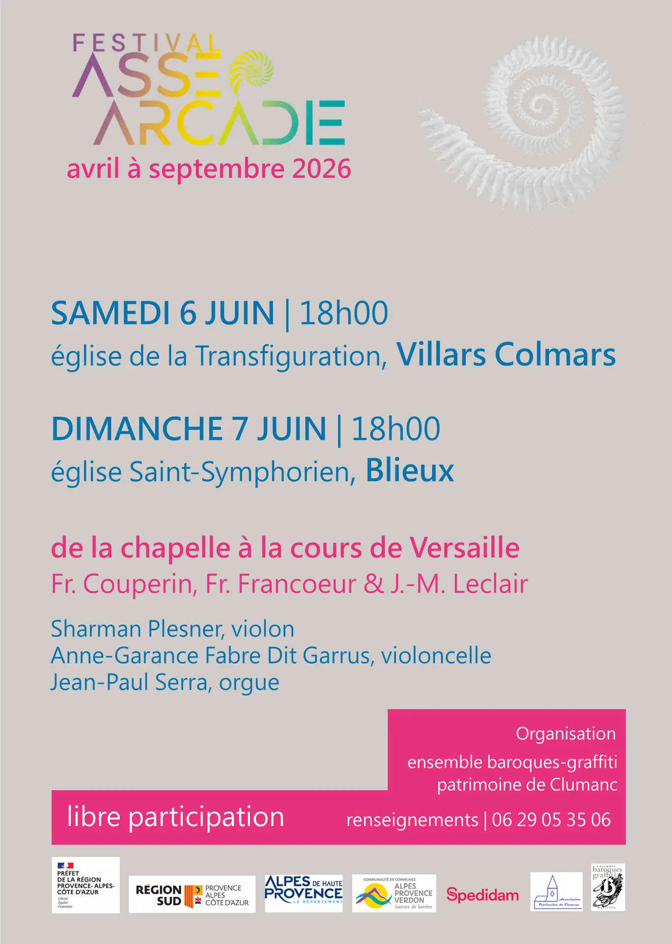 Concert "Sous le soleil et la croix"