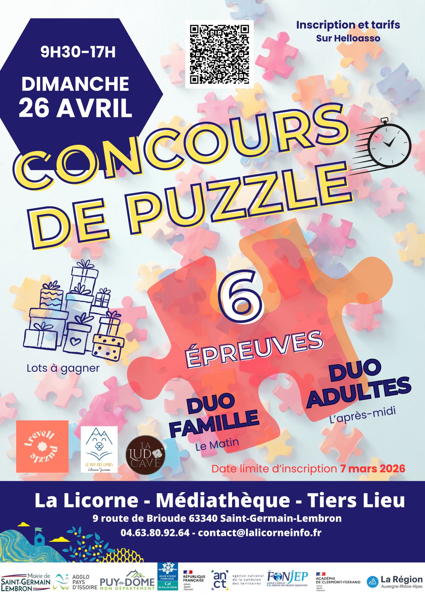 Concours de puzzle