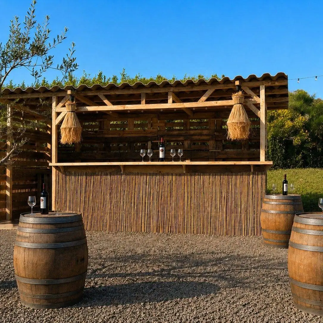 La guinguette du Vigneron « Ma Clé des Vignes » à Maussane
