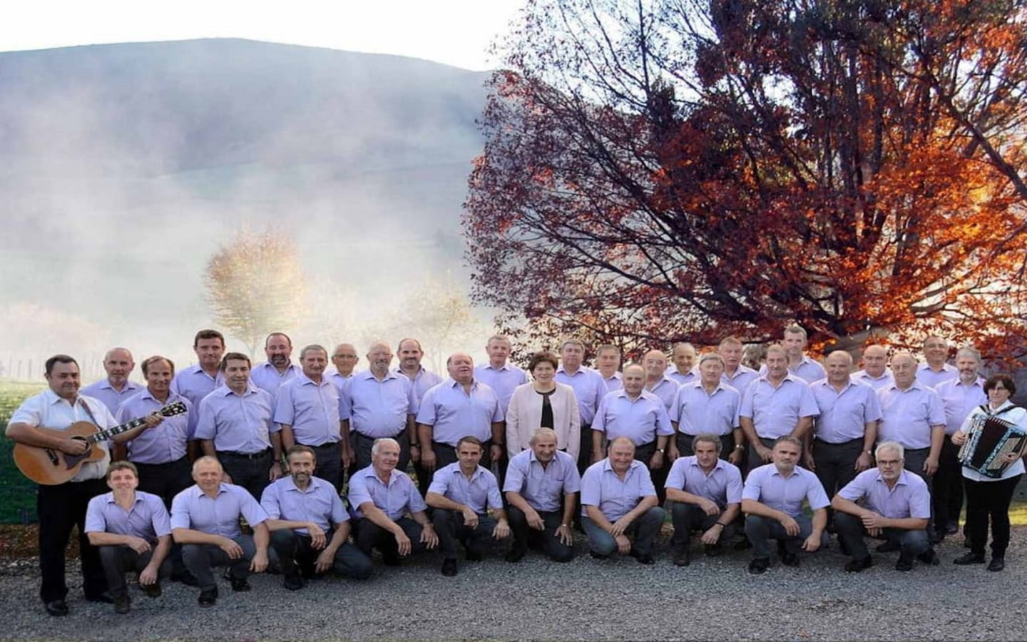 Concert avec le choeur d'hommes Elgarrekin