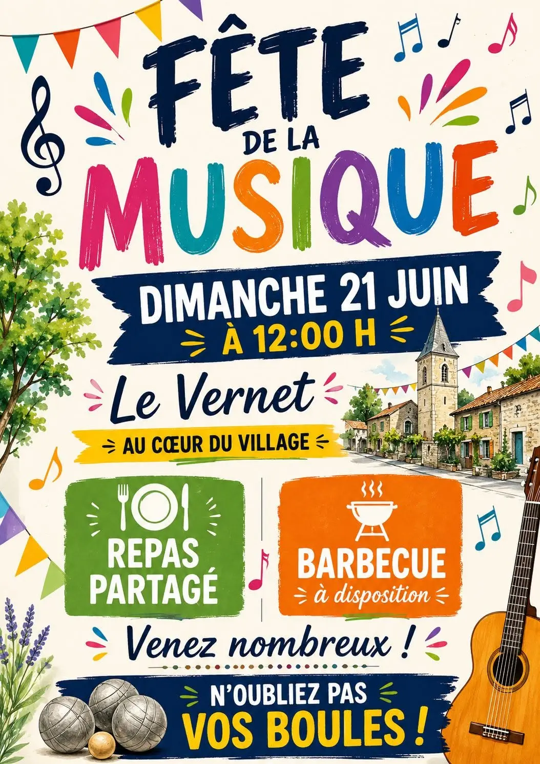 Fête de la Musique à Le Vernet