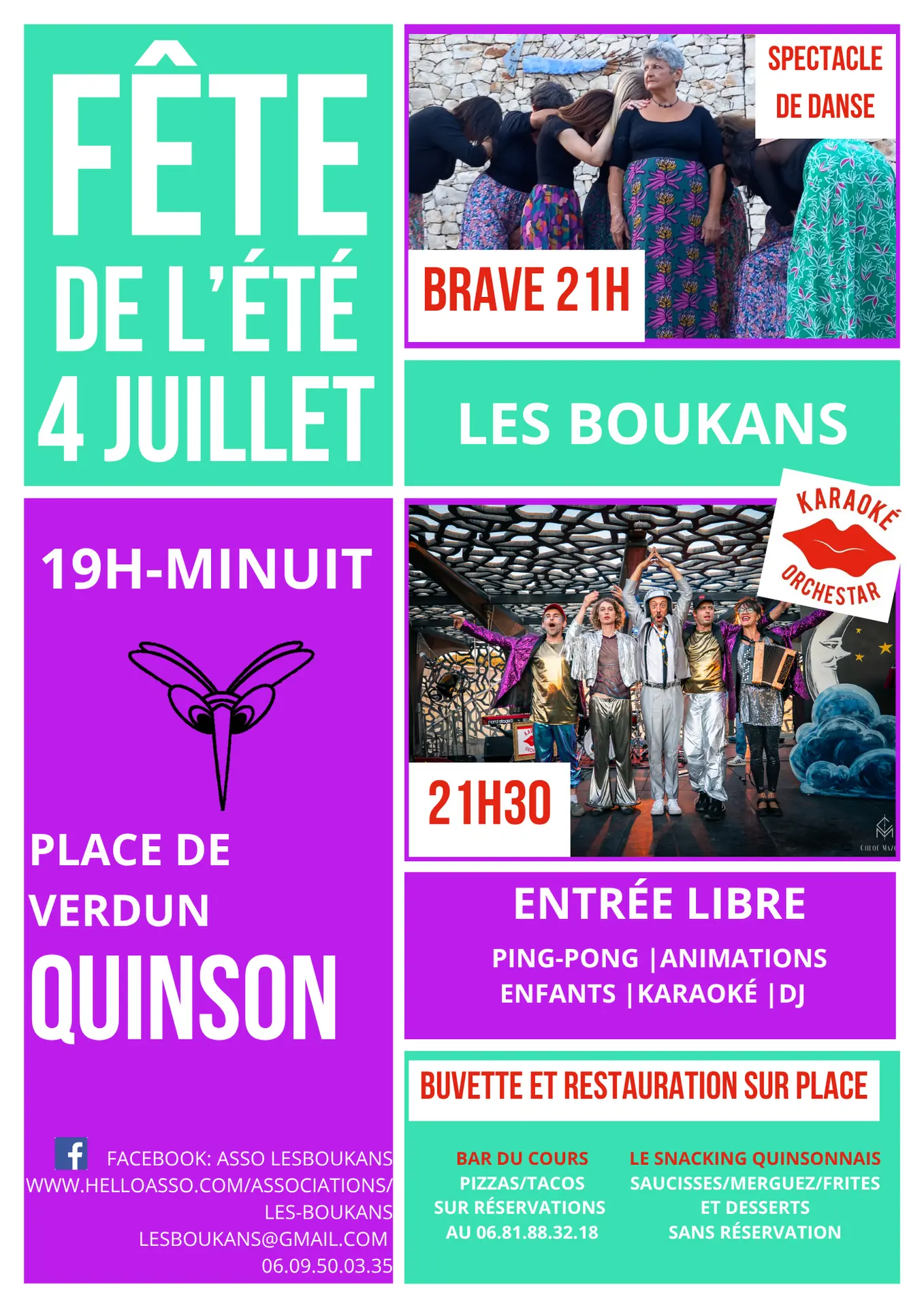 Fête de l'été- Association les Boukans-Samedi 4 juillet 2026 à Quinson