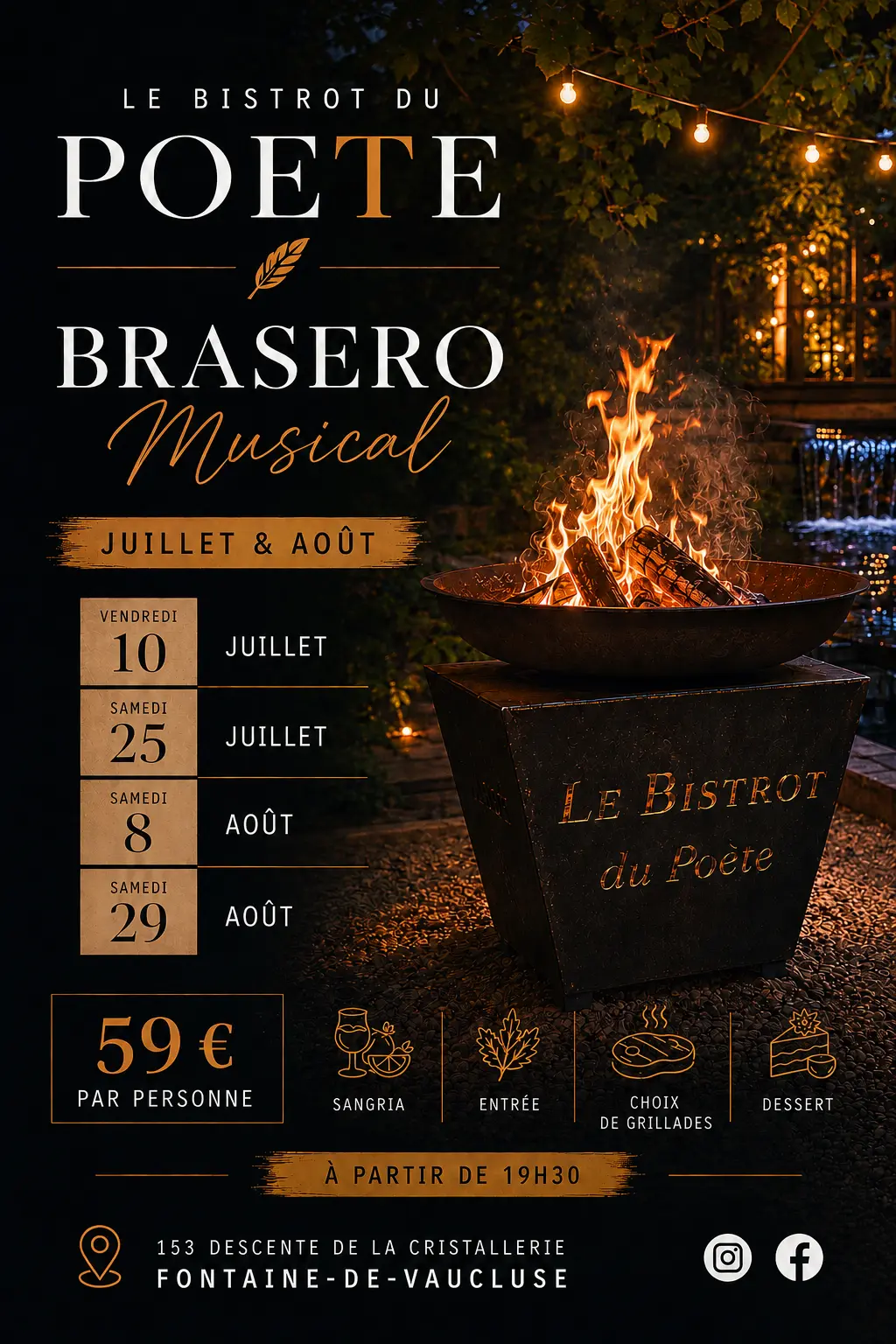 Brasero musical du Poète