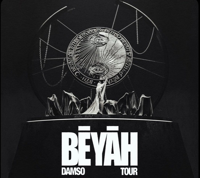 Damso en concert à l'Arkéa Arena