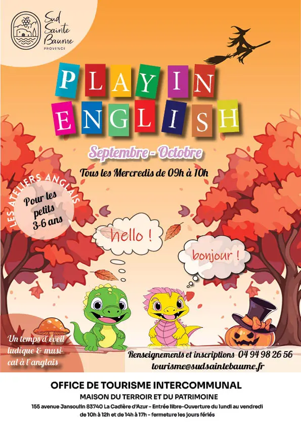 Ateliers Anglais d'automne 2025