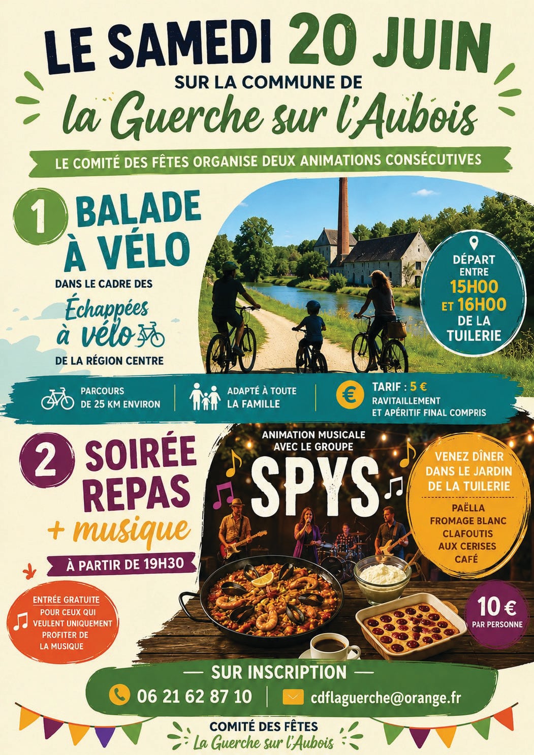 Échappée gourmande à vélo