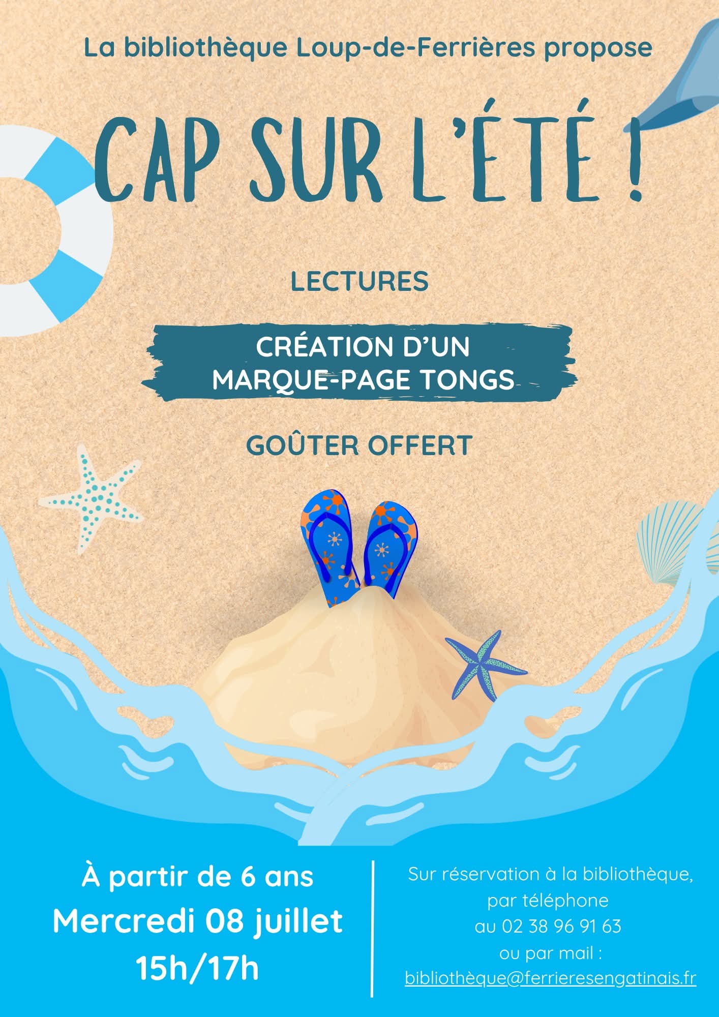 Animation Cap sur l'été