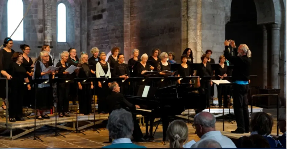 Musique romantique : Schubert, Schumann, Brahms et Mendelssohn par l’atelier choral – production et P. Reymond (piano)