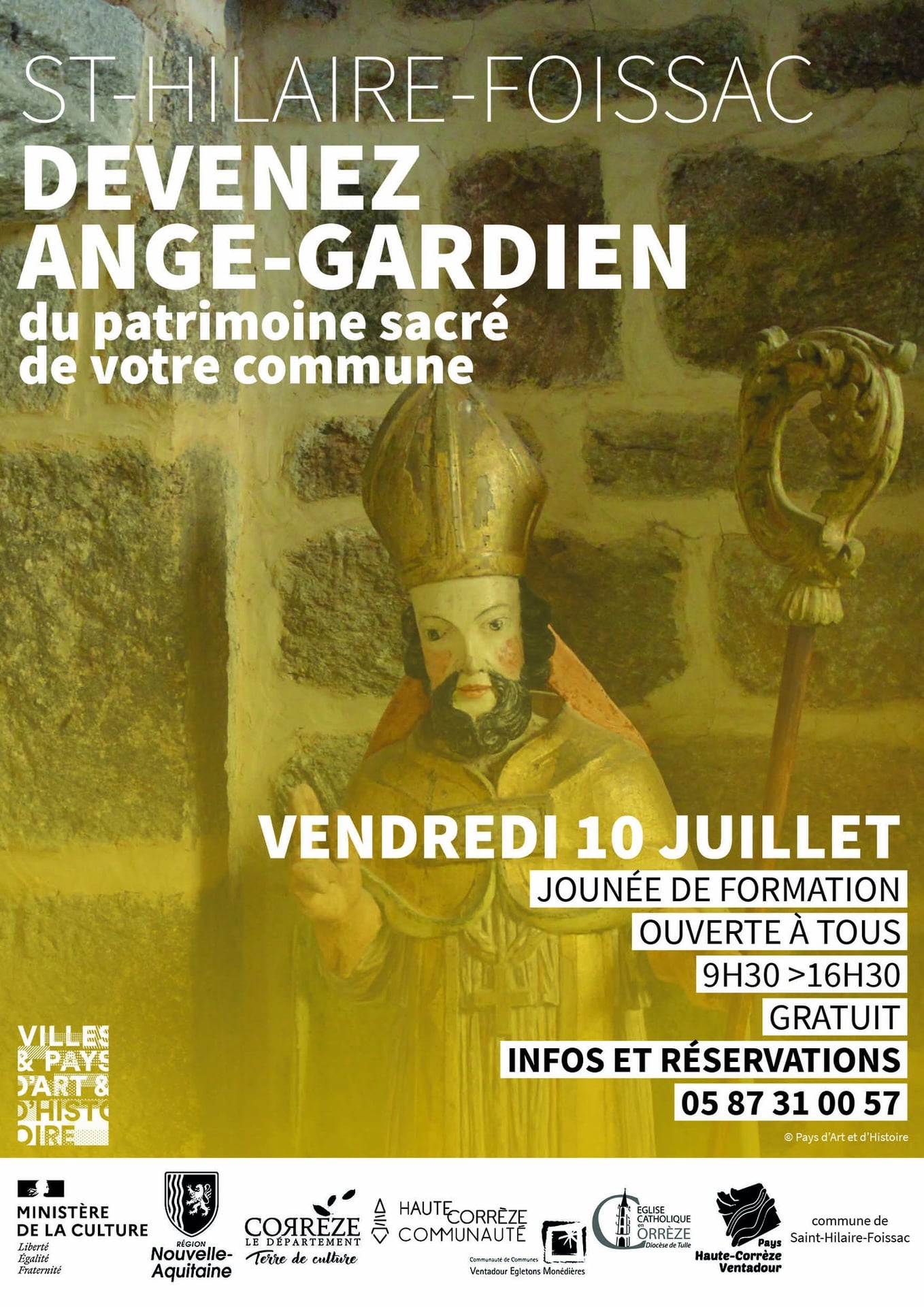 Devenez ange-gardien du patrimoine sacré de votre commune