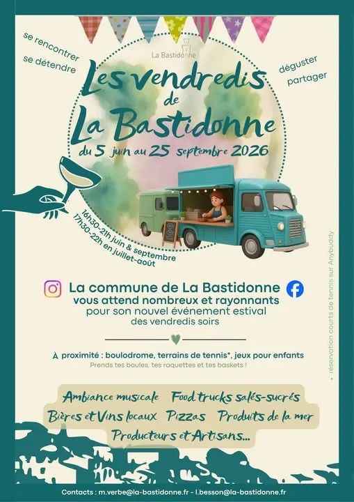 Les vendredis de La Bastidonne