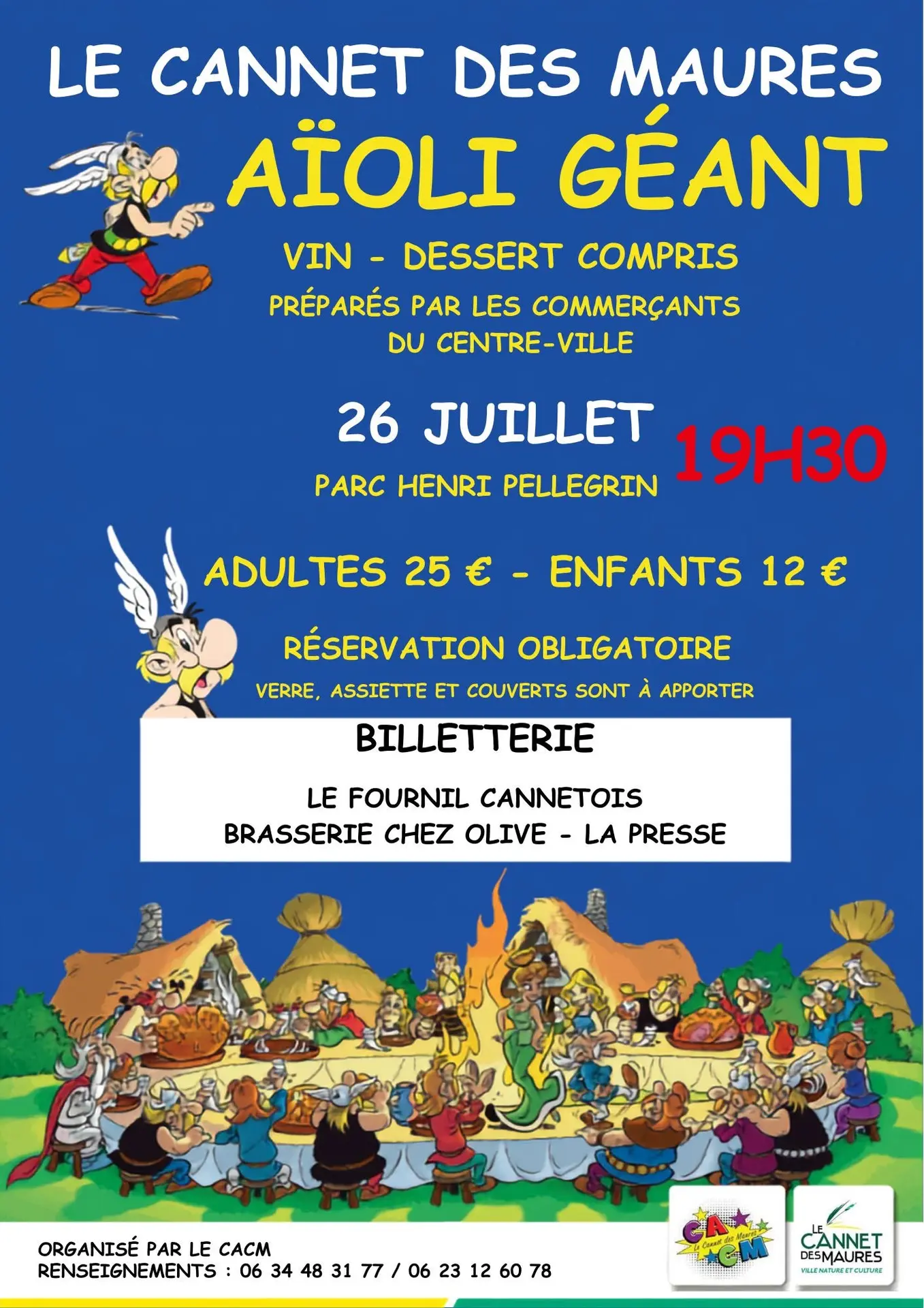 Soirée aïoli géant au Cannet des Maures
