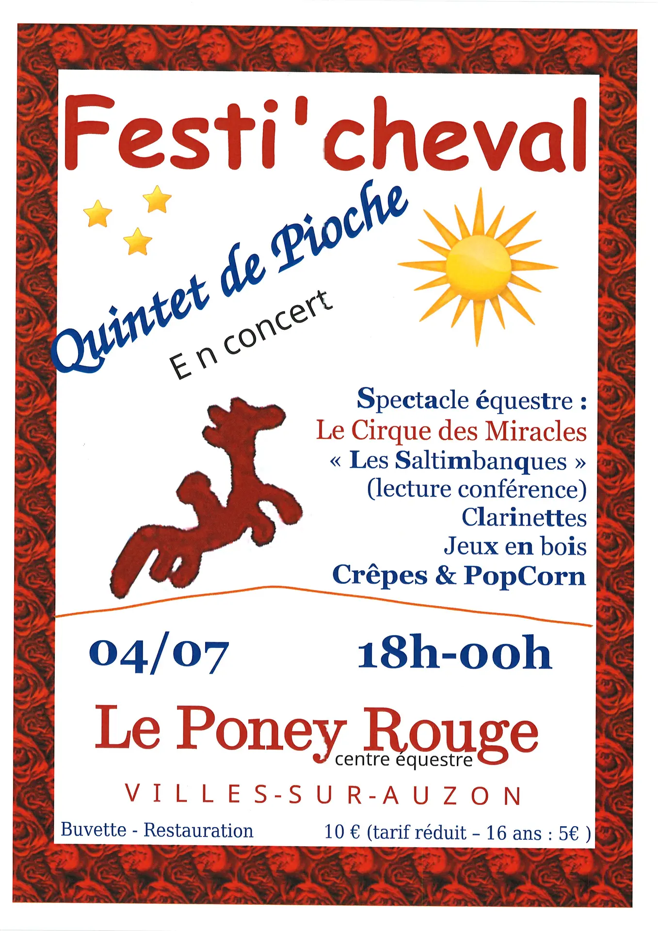 Festi'cheval au Poney Rouge