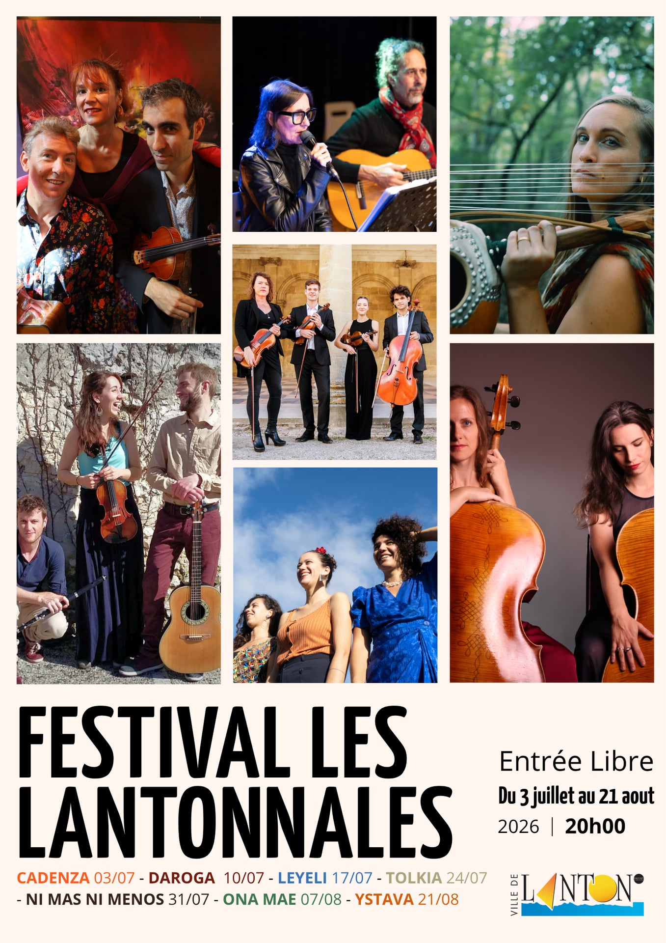 Les Lantonnales : Cadenza