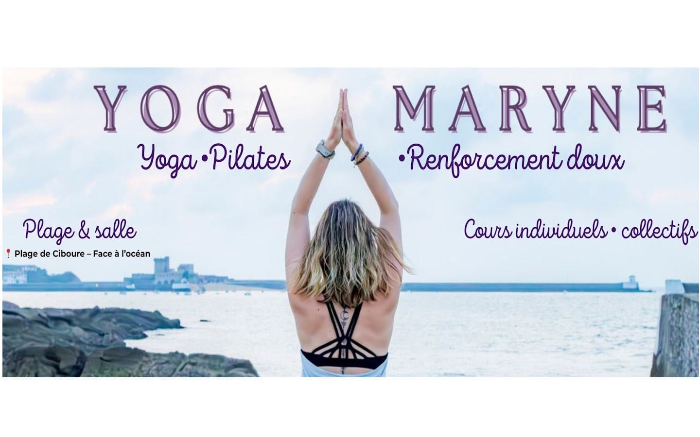 Pilates sur la plage