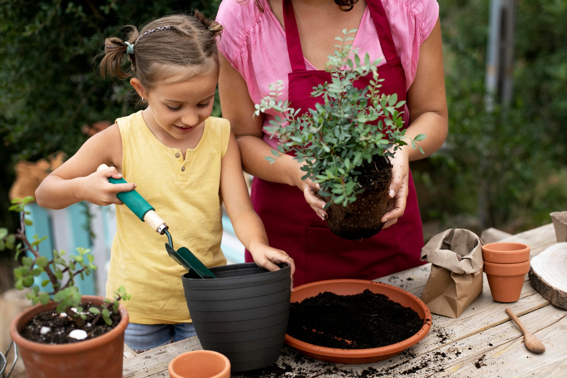 Atelier de jardinage pour les enfants - Vacances de Pâques
