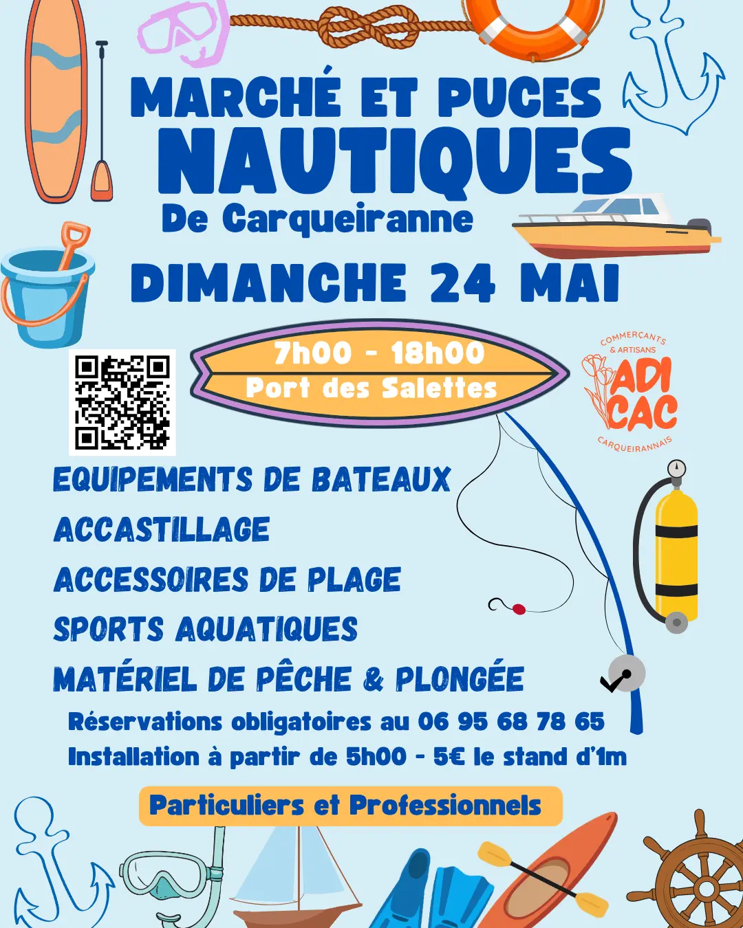 Marché et puces nautiques de Carqueiranne
