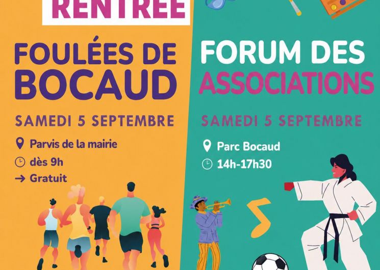 COURSE PÉDESTRE : LES FOULÉES DE BOCAUD