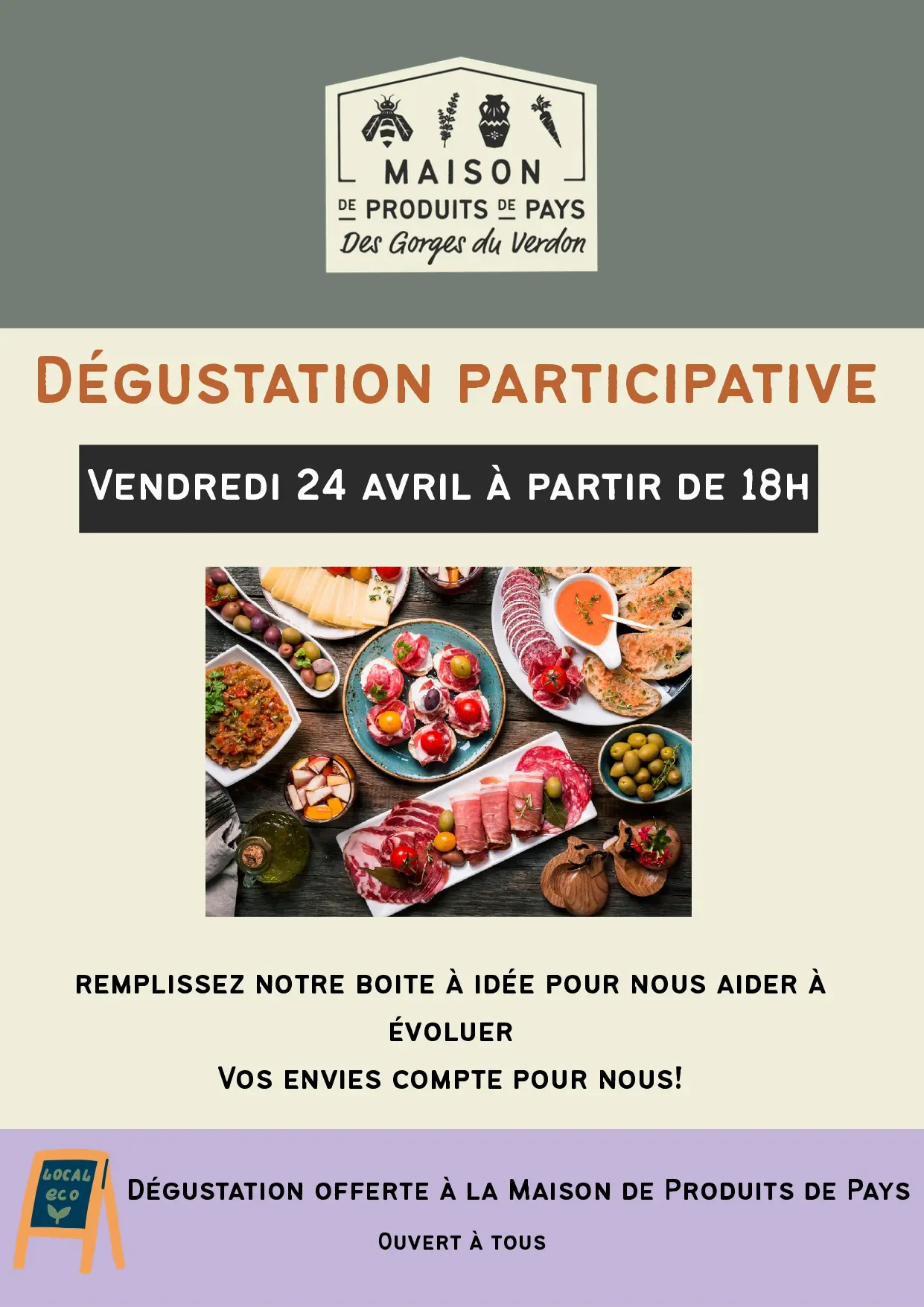 Dégustation Avril 2026