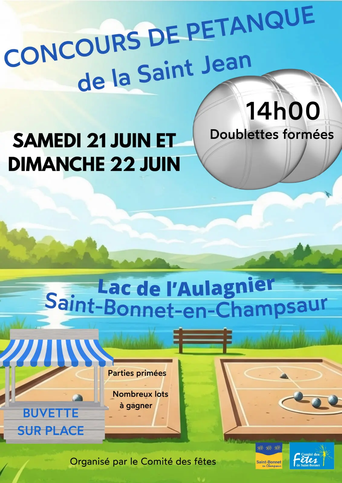 Concours de pétanque fête de la Saint-Jean
