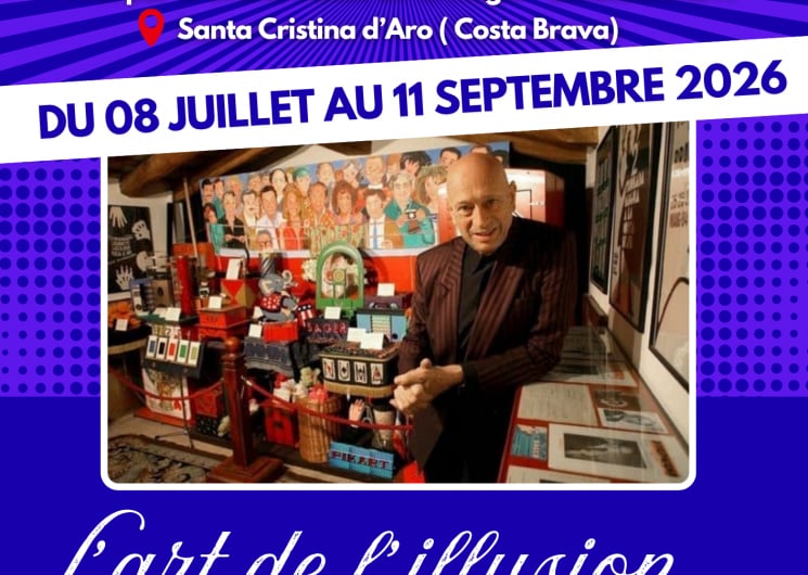 EXPOSITION TEMPORAIRE : L’ART DE L’ILLUSION, QUAND LA MAGIE S’INVITE AU BOULOU