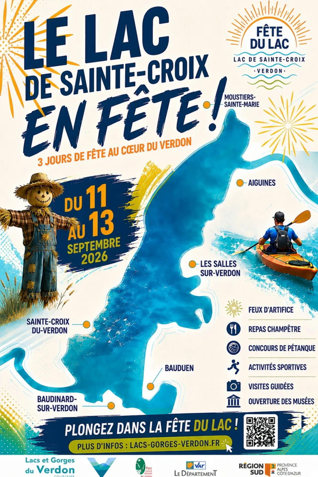Le lac de Sainte-Croix en fête !