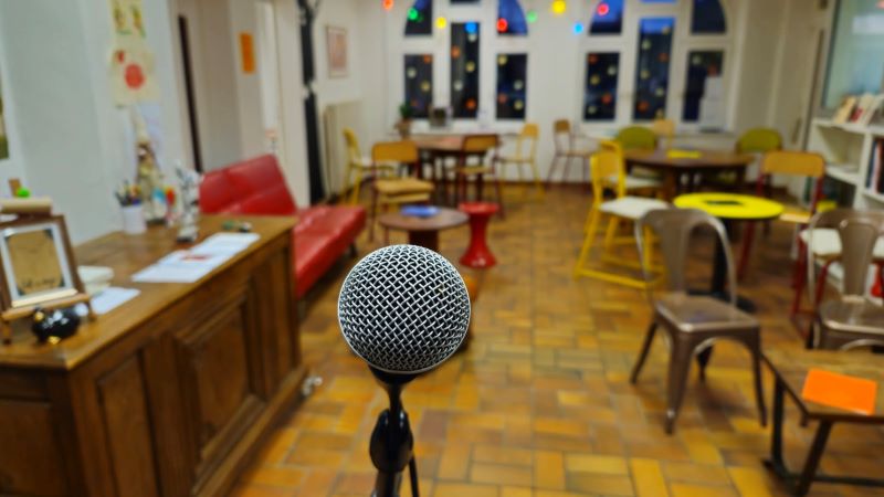 Soirée slam de poésie chez Cancan Café
