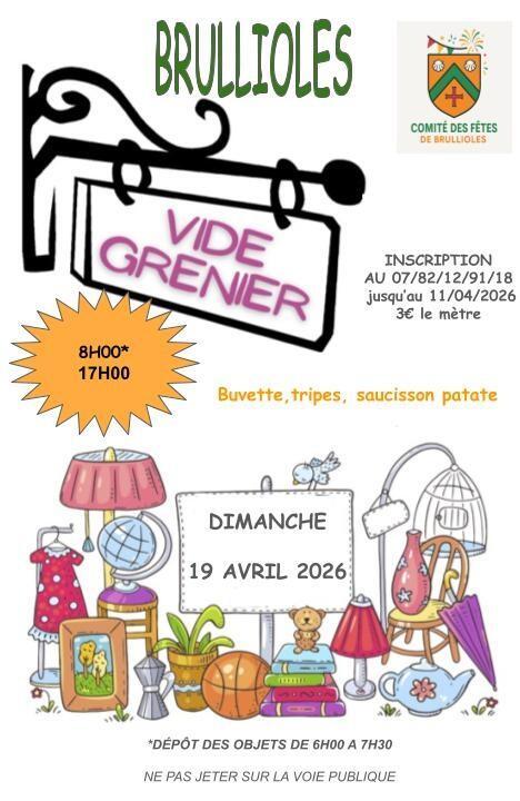 Vide grenier du pothu