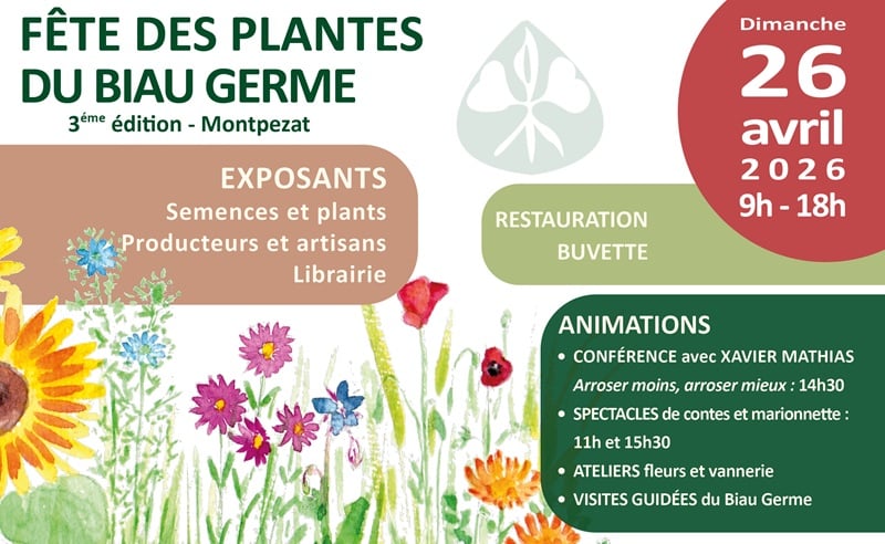 FETE DES PLANTES DU BIAU GERME