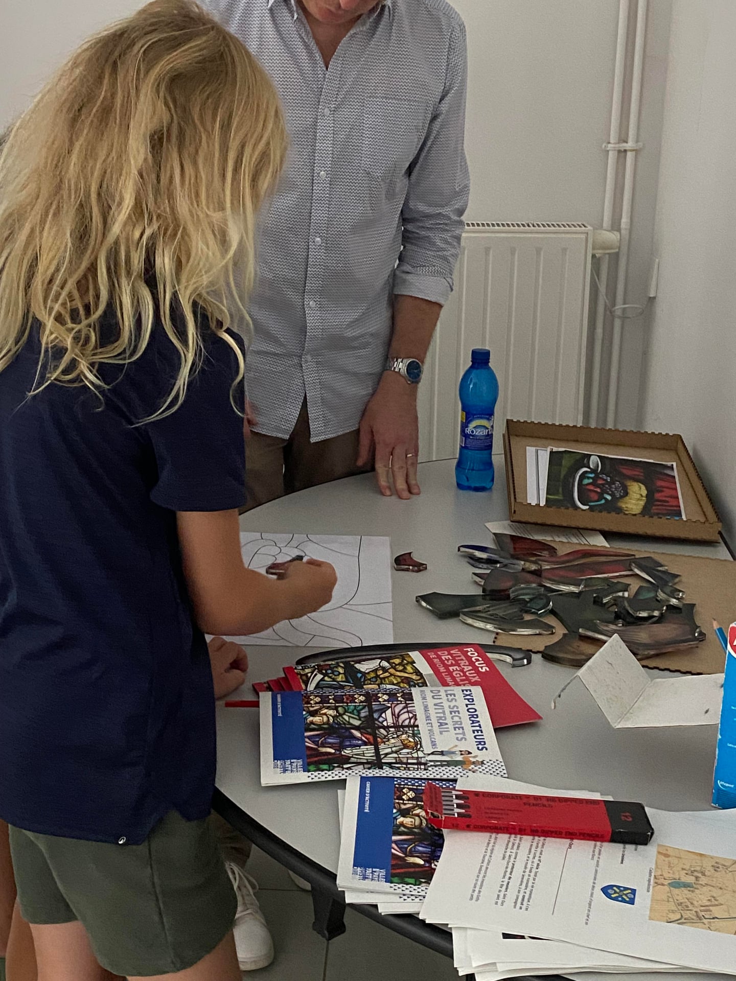 Pour les 7-12 ans : vitrail-comics books