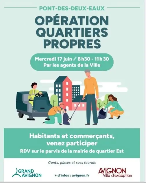 Opération Quartiers Propres au Pont-des-Deux-Eaux