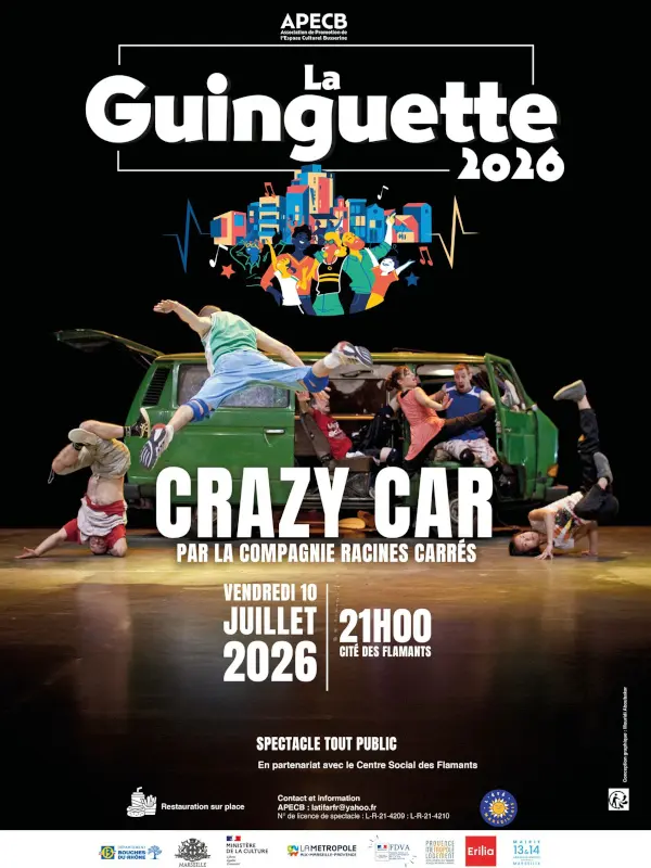 La Guinguette - Crazy Car, par la Cie Racines Carrées