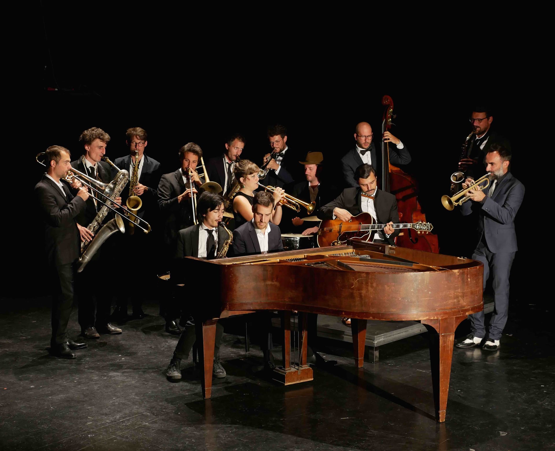 Concert avec Le Umlaut Big Band à la Gare (comme à la Gare)
