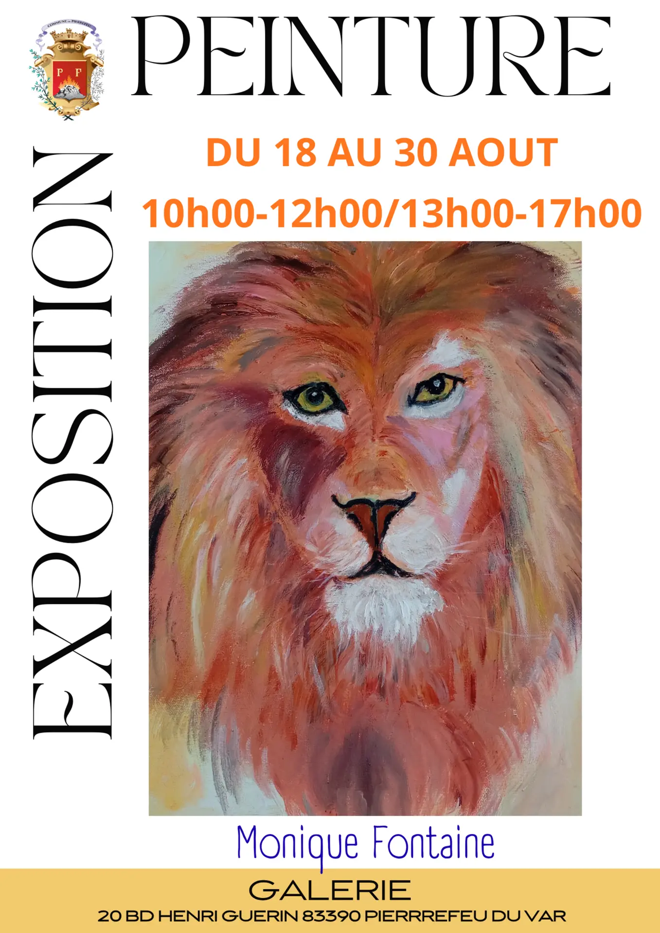 Exposition de peinture : Monique Fontaine